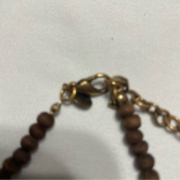 Chico’s Boho Beaded Choker Statement Necklace - Picture 8 of 11